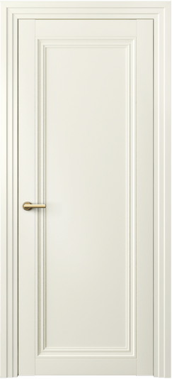 Дверь межкомнатная 2501 ММБ. Цвет Матовый молочно-белый. Материал Гладкая эмаль. Коллекция Centro. Картинка.